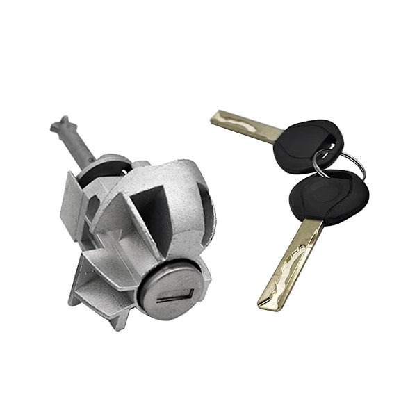 Sopii 2001-2006 E46 3-sarjan ovilukon sylinterikokonaisuuteen, 2 avaimella 51217019976 Oikea etu db Silver