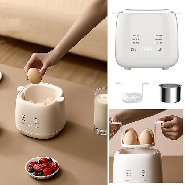 Komfur, Fuldautomatisk Husholdnings Multifunktionel Dampmaskine, Blødkogt Æg, Varmt Vand, Morgenmad Yoghurtmaskine {db}