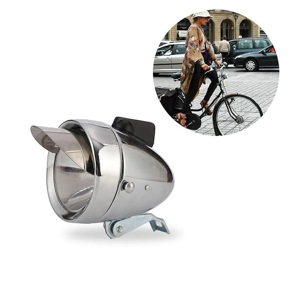LED Cykellys Cykel Forlygte Baglygte Nem Installation {DB} Silver