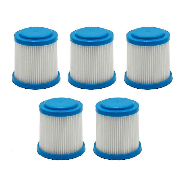 5 stk. Erstatningsfiltre for Black+Decker Kordløse støvsugere {db}