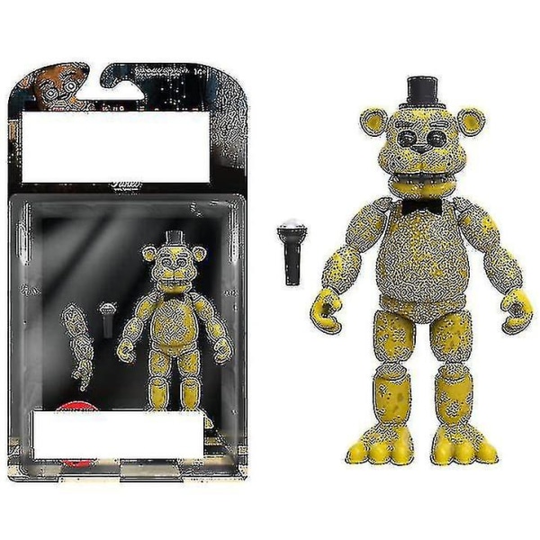 5 stk Five Nights At Freddy's Action Figure Funko Toys Fnaf Foxy Bonnie Bear Xmas Gift_a Db E