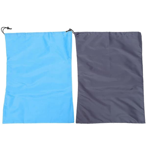Snavsetøjspose Vandtætte Vasketøjsposer Snøre 2 Stk Polyester[DB]