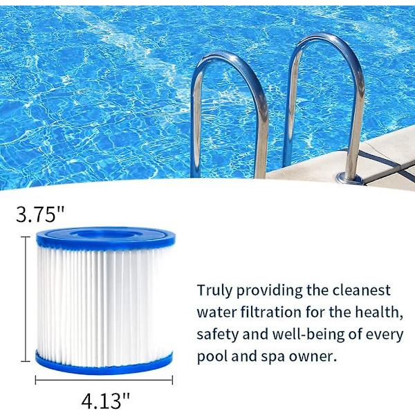GDRHVFD | Sæt med 4 filtre til Summer Escapes Type D swimmingpool, Summer Waves P57100102, SFS-350 RP-350 [DB]