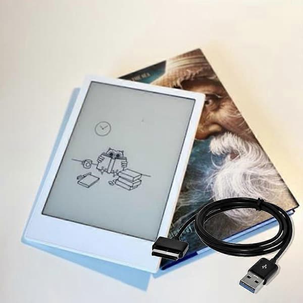 Datakabel för Tablet PC, Laddningskabel Lämplig för Eee Pad Tf101, Tf201, Tf300 Me171 Tablet PC [DB] black