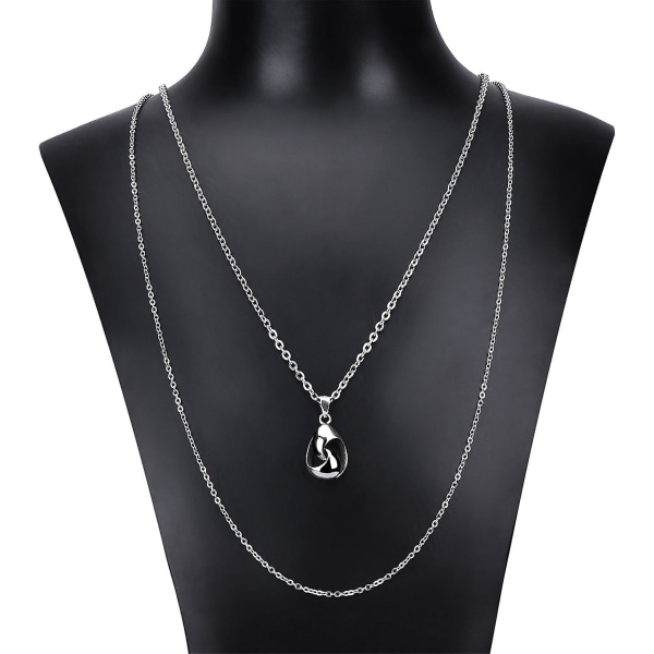 33 fod rustfrit stål Diy Link Chain halskæder - smykkefremstillingssæt