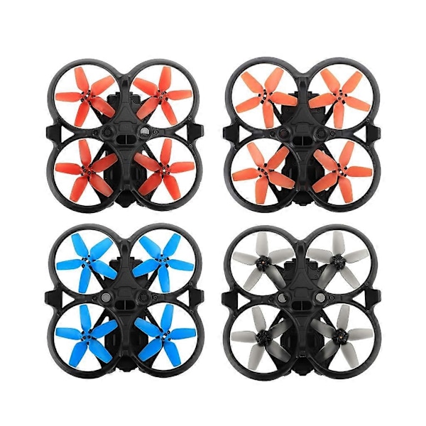 for Avata Drone Propeller Fargerike Drone Propeller Holdbar Drone Vinge [db] Red