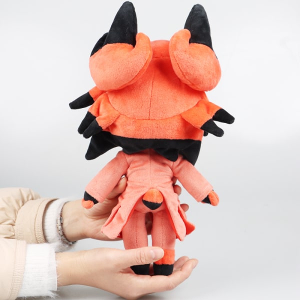 Hazbin Hotel Alastor Doll Anime Perifeerinen pehmolelu [DB] Orange 30cm