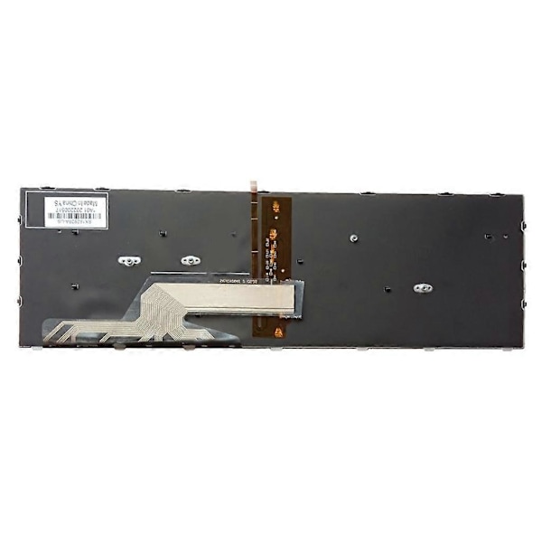 Laptop Tastatur bakgrunnsbelyst + Ramme For HP Probook 450 G5 455 G5 470 G5 Tastaturer [db] Silver frame with ba