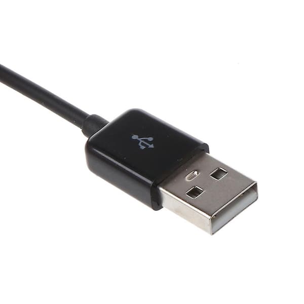 Usb 2.0 A Han-stik til 4 Micro Usb Han-stik Y Splitter-kabel til Power Bank [DB] Black