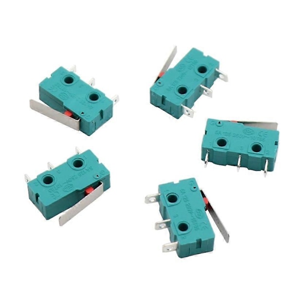 5 st KW4-brytare Dammsäkra SS5GL Mikrobrytare KW4 3Z 3 KW4-3Z-3 KW4-3Z-3 3D-skrivartillbehör (5-pack) [DB]