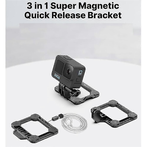 Ulanzi Gp-16 3 in 1 Action Camera -pikakiinnike GoPro 10:lle [db]