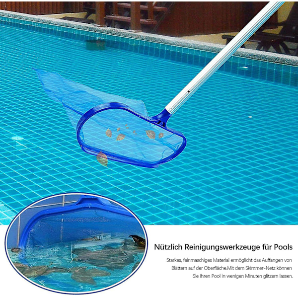 Db Professional Pool Landing Net - Pool Landing Net - Landing Net - Landing Net for Spas, Pool, Hot Tubs og rengjøring av ark