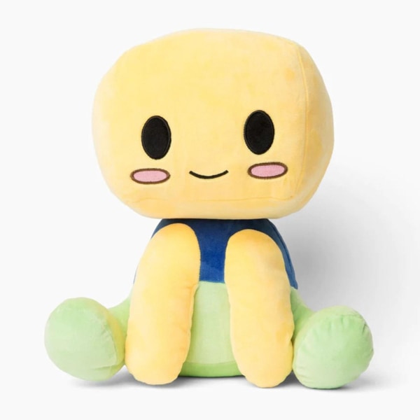 Blox Buddies -pehmolelu, 7,8 tuuman kaunis pehmolelu, blox Buddies Noob Buddy Guest Buddy Bacon Buddy Bacon Girl Plushie -lelut faneille ja ystäville lahjaksi [DB] black hat