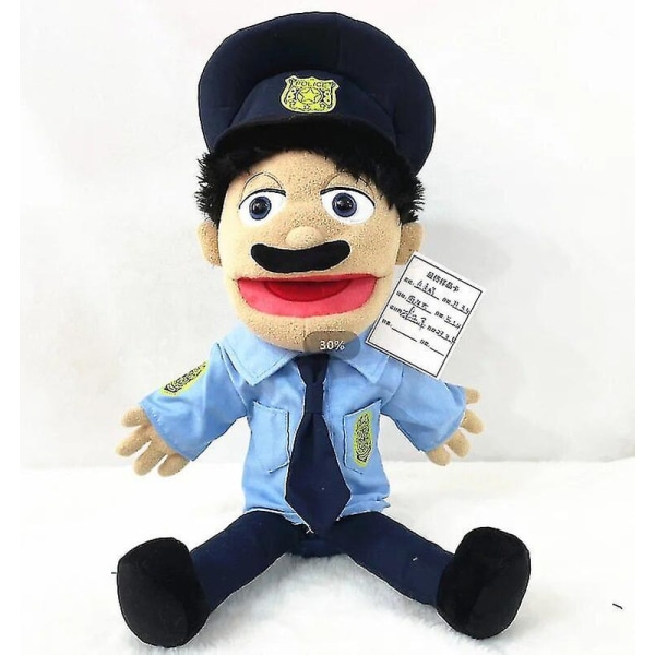 DB 2023 60cm Jeffy Puppet Doll Jeffy Hånddukke Sml Jeffy Puppet Familie Ekte Jeffy Zombie Boy Hånddukke Myk Plysj Feebee Puppet 55cm
