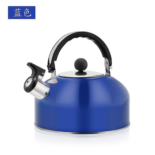 Db 2.0L fløytekjele polert rustfritt stål 2.0 liter campingkjele Navy Blue