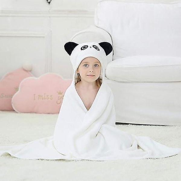 Baby hupullinen kylpypyyhe Söpö Animal Design -kylpytakki, joka sopii 0-8-vuotiaille lapsille