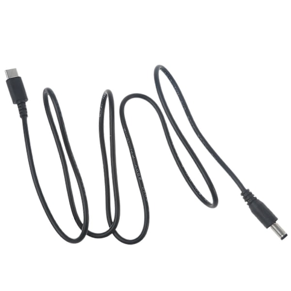 USB C PD til 9V 12V 15V 20V 5.5x2.1mm Strømforsyningskabel for Ruter Laptop LED [db] 12V