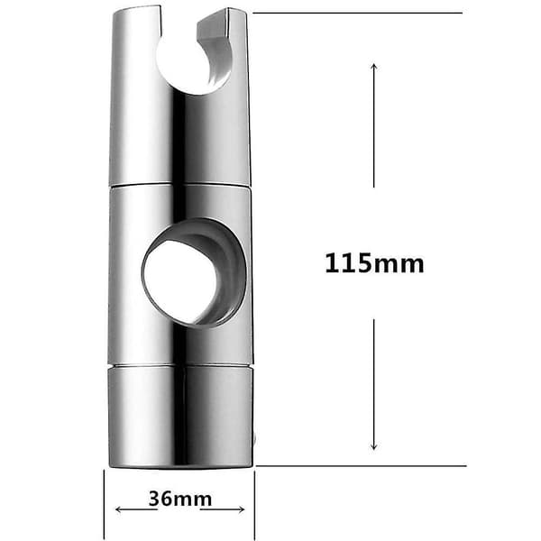 Handduschhållare Universal, Justerbar Duschhållare [DB] Silver 24mm