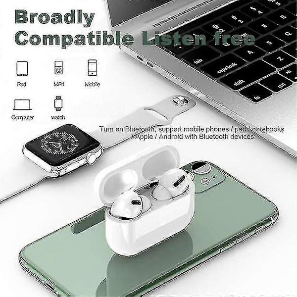 Bluetooth headset, trådløst headset, Bluetooth 5.0 2025 Linzero Gift [DB]