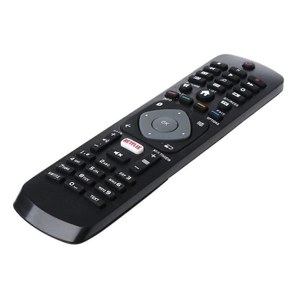Wekity Universal Philips Smart TV-fjernkontroll med Netflix-erstatning [DB]
