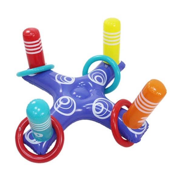 Inflatable cross ferrule PVC inflatable floating row Water entertainment interactive game