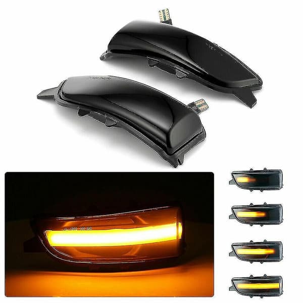 Passer til Volvo C30 C70 S40 S60 V40 V50 V70 Ap Dynamisk LED-sidespejlblinklys[DB]
