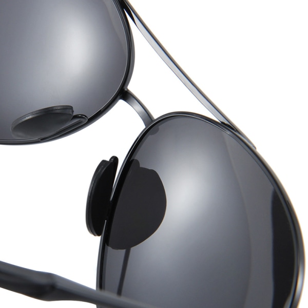 Solbriller, førsteklasses polarisert metallinnfatning solbriller