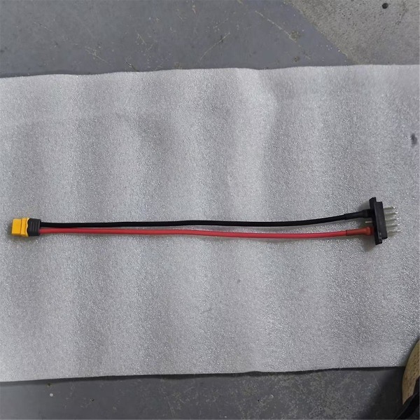 1 stk Batteriutladningskontakt 4pin hann Xt60 hunn Ebike Batterikabel for Hailong 1-2/g80 E-bi