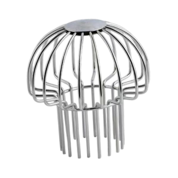 Stuprörsskydd Rostfritt Stuprörsskydd Lövfilter Stuprörssil för 40 mm till 50 mm [db] Argent for 65mm to 75mm