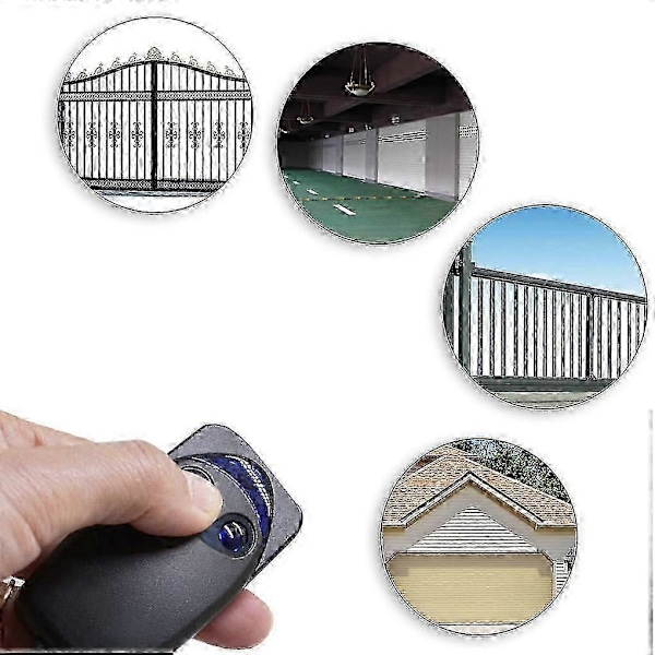 Nice flor-s flo2r-s flo4r-s flors flo2rs flo4rs garageport fjernbetjening 433.92mhz rullende kode el [DB] as the picture78