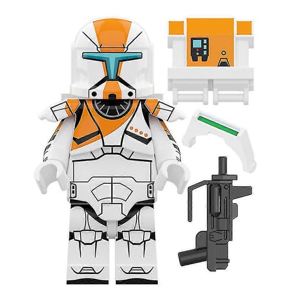 6 stk. Samlede Legetøj Star Wars Republic Commando Samlede Byggeklodsfigurer Legetøj Børnegave [DB]