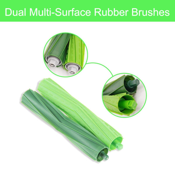 Reservedeler tilbehørskit for iRobot Roomba i7 i7+ i3 i3+ i4 i4+ i6 i6+ i8 i8+ j7 j7+ E5 E6 E7 robotstøvsuger Db as shown