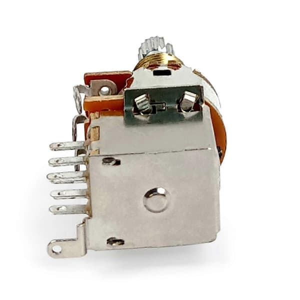 Gitarbryter kontrollpotensiometer A500K/B500K Push-Pull gitarpotensiometer erstatning holdbar[DB] A500K