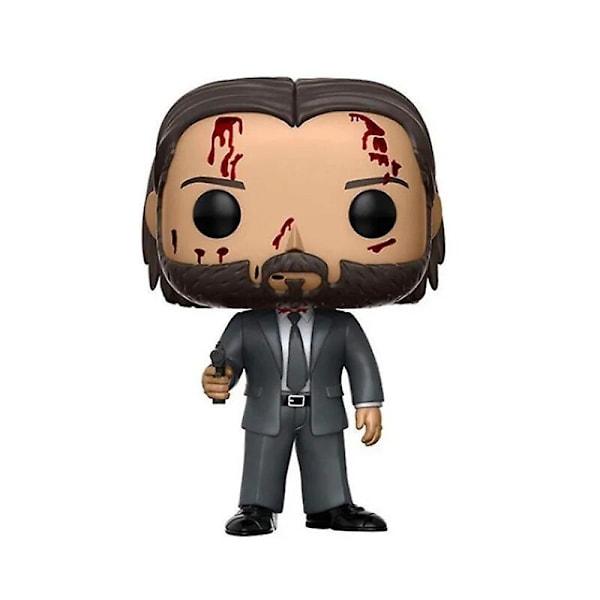 Elokuvat John Wick #387 Toimintahahmo Nuket Lelut Cool John Wick Koiran kanssa #580 Figuras Malli Kokoelma Lahjat  Lapset Db no retail box2
