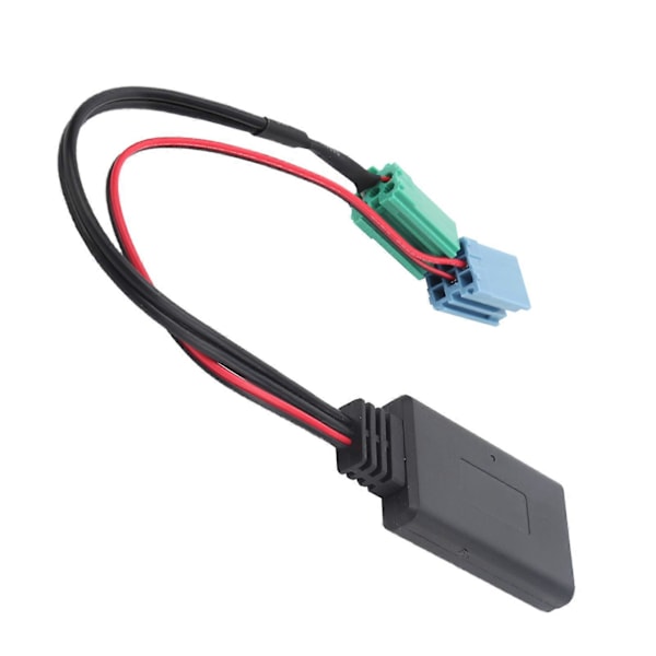 Auto Audio Adapter Mini ISO 6-stifts 8-stifts Kontakt Bluetooth 5.0 AUX-kabel för Renault Clio / Espace / Kangoo / Laguna YEMAA [DB]