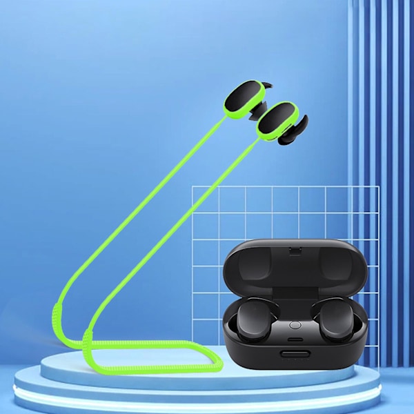 Antiförlustrem för BoseQuiet Comfort Earbuds Hängande Halsrep Hörlurssladd  [dB} Black