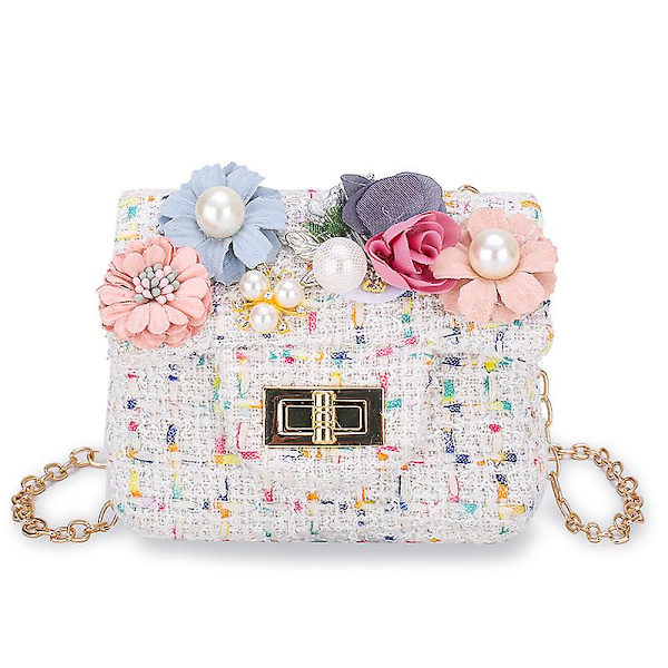 Liten jente skulder veske jenter håndvesker bærbar mini veske messenger veske flip veske rosa(t-0-g) DB beige