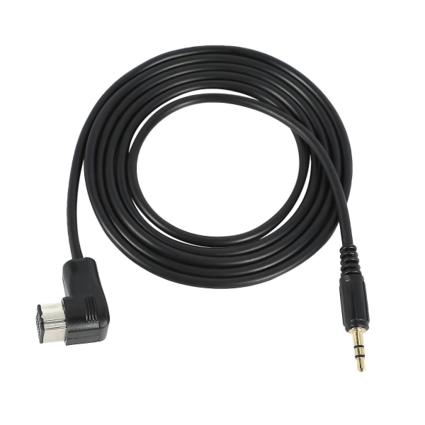 Auto 3,5 mm Aux-liitäntäkaapeli O-sovitin sopii Peer Ip-bus Mp3-radioon [DB]
