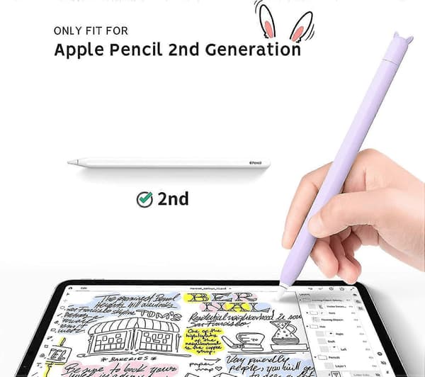 3 par øretelefoner silikonecover til Pencil 2. generation [DB]