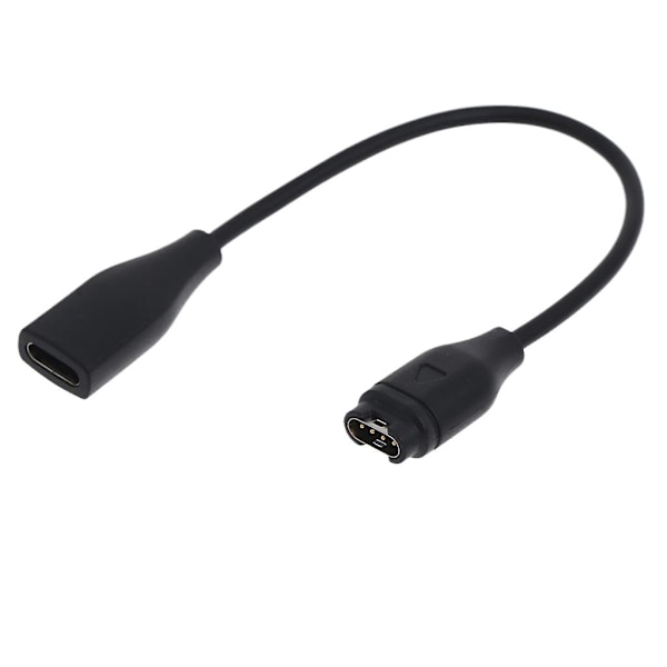 Oppgradert USB-C Hunn til Garmin Smartklokke Lading Kabel for Fenix 7 7s 7x 6 {Db} Straight head