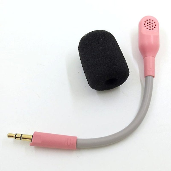 Avtagbara Mikrofoner för Razer Barracuda X Trådlösa Headset med Skumskydd DB Pink