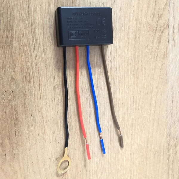 220v Bordslampa Kontrollmodul 3-vägs Touch Dimmer Switch För Led Glödlampa [DB]
