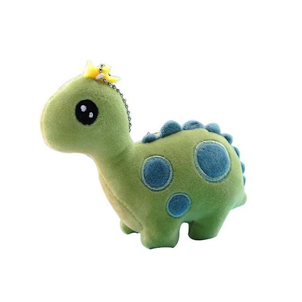 Söpö uusi pehmo riipus lelu eloisa ihana kruunu dinosaurus nukke syntymäpäivälahja [DB] Green 1 Pc