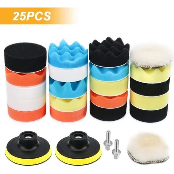 Polerpuder - Still® 25-dele sæt - Svamp - M10 Adapter - Øger bilens glans