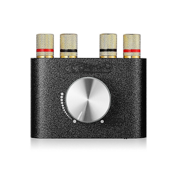 Bluetooth 5.0 Stereo Audio Forstærker Receiver 2-kanals Klasse D Mini Hi-fi Forstærker [DB]
