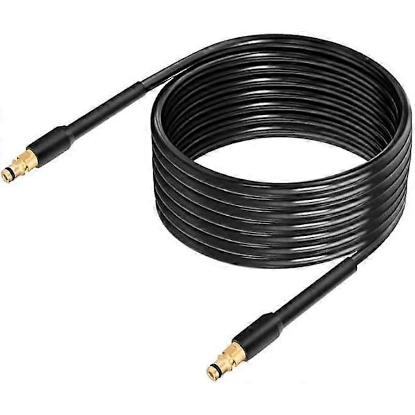 Til Karcher K2 K3 K4 K5 K6 K7 (6m) Trykvaske Vandrensning Højtryksudskiftningsslange Rengøringskit 6m/8m/10m/15m{ DB} Quick Ends 8m