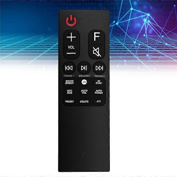 Ersättningsfjärrkontroll AKB75595312 för Soundbar SK1 SK10 SK10Y SK6 SK6Y SK8 SK8Y SK9 SK9Y [DB] Black