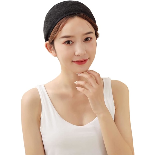 2 Pack Dame Makeup Remover Cleansing Yoga Justerbare hårbånd