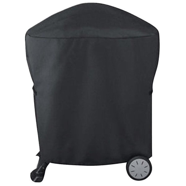 Vattentät grillöverdrag grillvagn grillöverdrag för Q1000 Q2000-serie skydd, UV-resistent [DB] Black