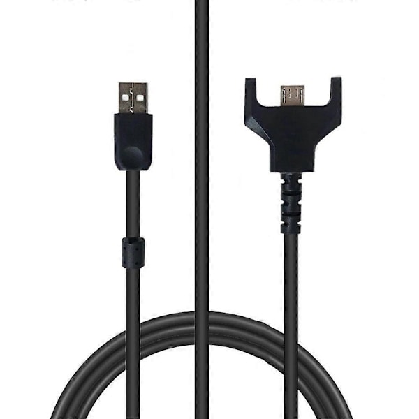 Erstatningskabel for USB-lading og data, nylonflettet, for Logitech G Pro X Superlight Glorious Model O D trådløs spillmus [DB] PVC 180CM